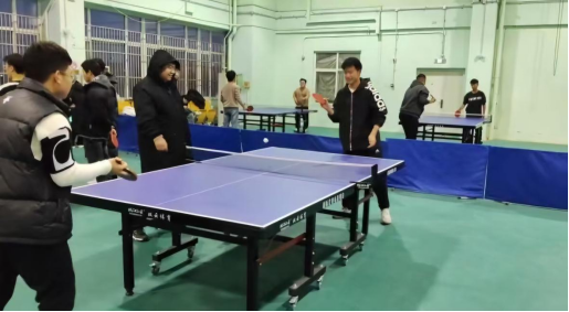 经济管理学院国防后备营乒乓球活动